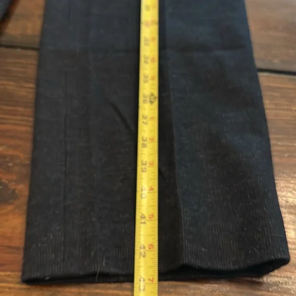 M. Martin wool felt navy blue straight leg fully lined pockets 2 Women's Pants - Picture 11 of 16